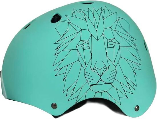 קסדת פעלולים מקצועית מבית Leo Pro - מידה S - צבע מנטה