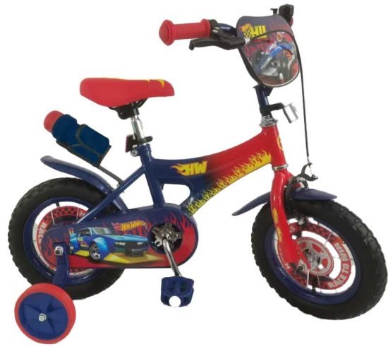 אופניים לילדים עם גלגלי עזר ''16 (95% מורכב) מבית Anonima - הוט ווילס