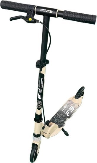 קורקינט מתקפל לילדים 120 ממ Leo Pro F3 - בז'