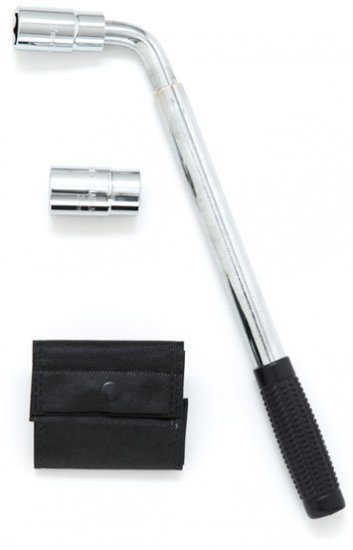 ידית L טלסקופית לפתיחת גלגלים + 2 בוקסות Signet