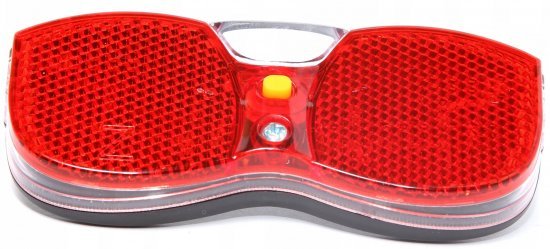 פנס לד אחורי אדום + 2 סוללות RL