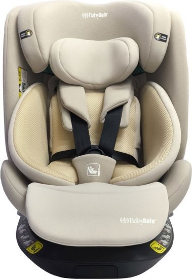כיסא בטיחות 360° i-Size Orbit בז' BabySafe