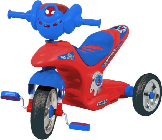 תלת אופן אופנוע מוזיקלי ספיידרמן Luli Baby's