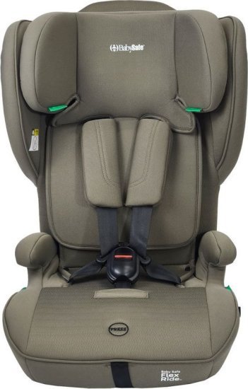 כיסא בטיחות בוסטר I-SIZE ירוק BabySafe FlexRide